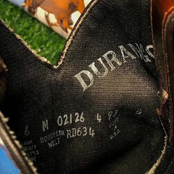 Vintage Durango western cowboy boots - Picture 7 of 9